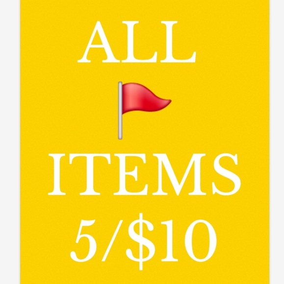 Other | All Red Flag Items Now 51 | Poshmark